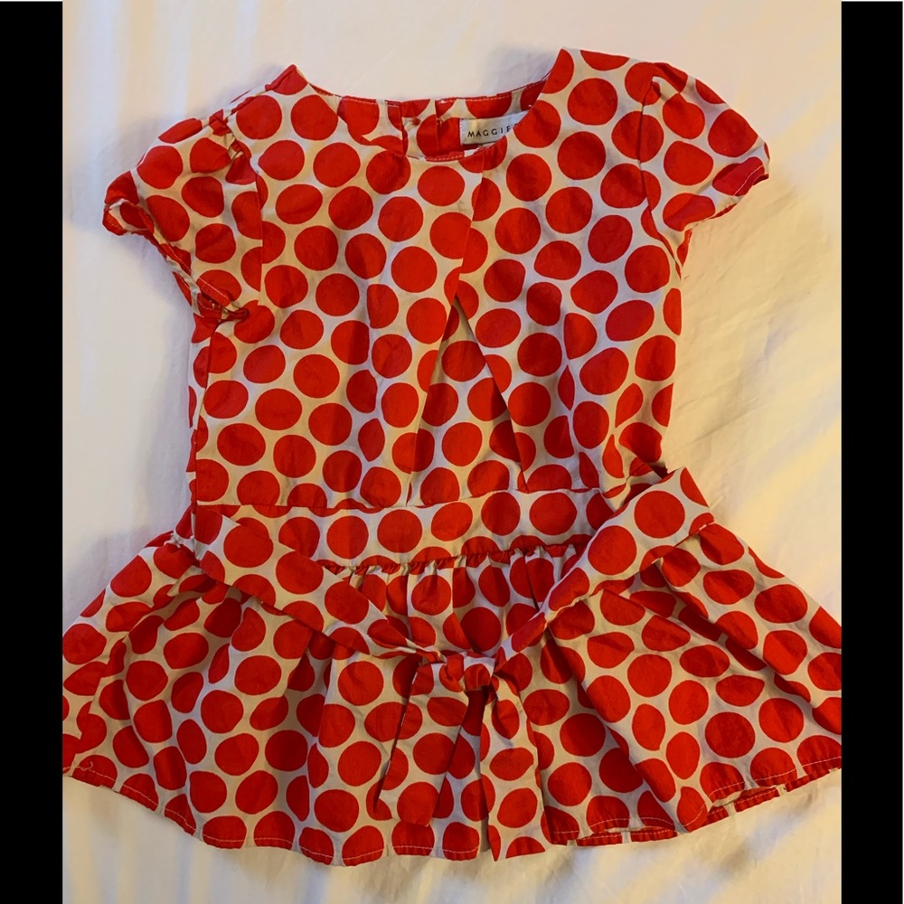 Marimekko-like Polka Dot Dress